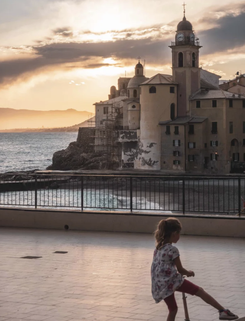 Camogli: la “terra in basso”